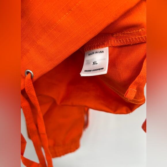 Reese Cooper Modular Pocket Hooded Jacket In Orange Ripstop - Picture 7 of 9